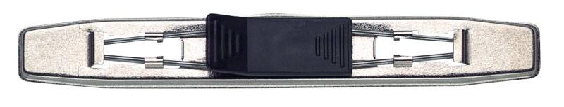 Presse-papier à bascule Falken Noir 2 Anneaux Métal, Plastique