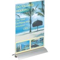 Porte-visuel DURABLE Presenter A4 22 (l) x 3 (p) x 34 (h) cm Transparent