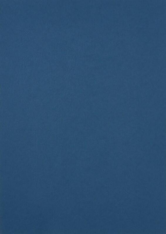 GBC Einbanddeckel A4 LeatherGrain 250 g/m² Königsblau 100 Stück