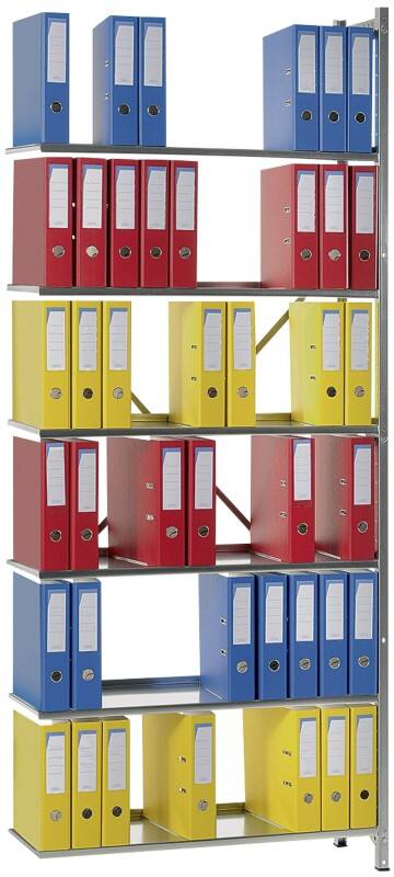 Rayonnage Manuflex 12 étagères 960 x 615 x 2250 mm