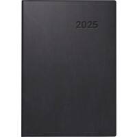 Agenda BRUNNEN Boston 2026 A7 1 Semaine sur 2 pages Allemand Noir 1071210903