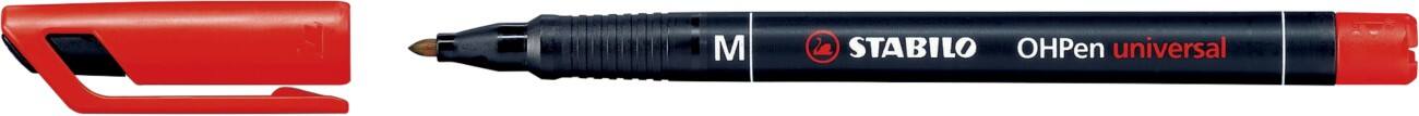 STABILO Folienstift OHPen Fein Rot 10 Stück