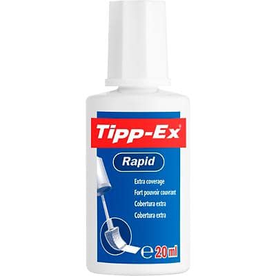 Correcteur liquide Tipp-Ex Rapid Blanc 20 ml