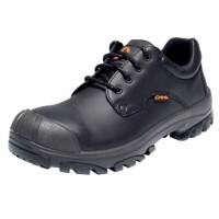 EMMA Sicherheitsschuhe Leder S3 low Größe 44 Schwarz 2 Stück