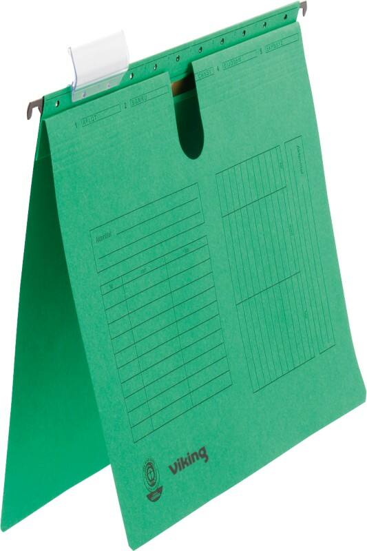 Dossier suspendu Viking A4 Vert Carton 5 Unités