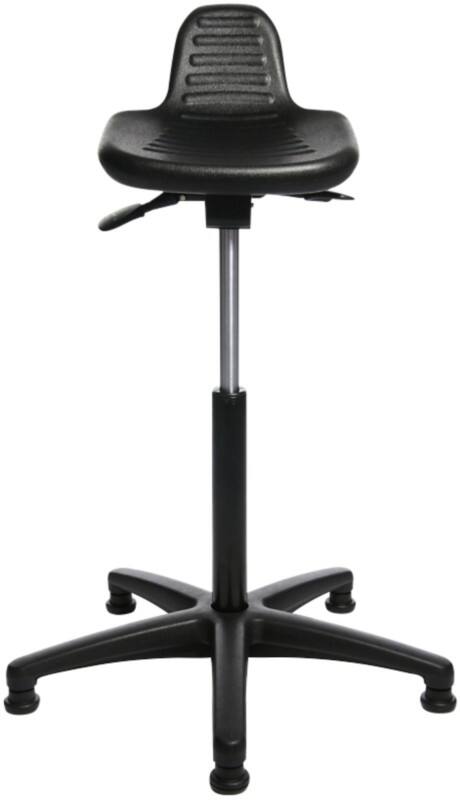 Siège pivotant STANDSTAR TOPSTAR Plastique Sans accoudoirs Siège réglable en hauteur Noir 110 kg 355 x 255 mm