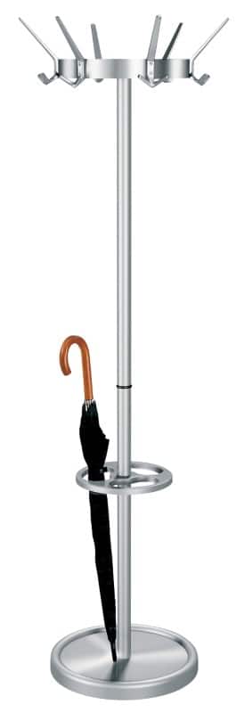 Kerkmann Garderobenständer Public 6 Haken Silber