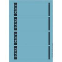 Étiquette adhésive pour dos de classeur Leitz 1685 A4 Bleu 6,15 x 19,2 cm 25 Feuilles de 4 Étiquettes