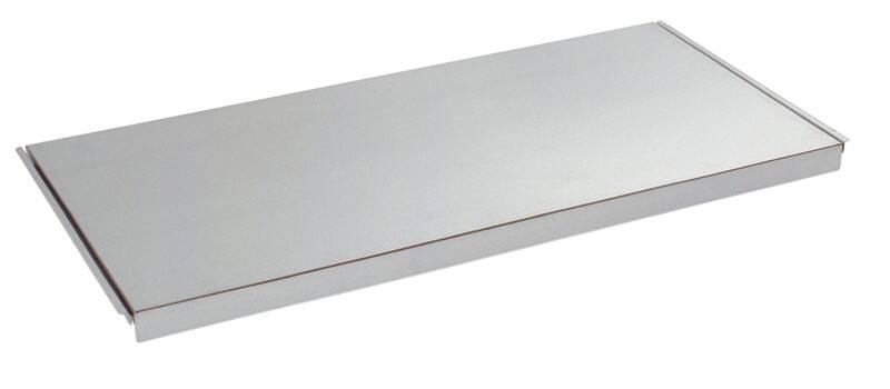 Manuflex Fachboden 2 Fachböden Stahl 970 x 300 mm Silber 2 Stück