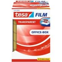 Ruban adhésif tesa tesafilm Office-Box Transparent 25 mm (l) x 66 m (L) 6 Rouleaux