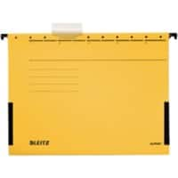 Dossiers suspendus Leitz Alpha 1986 A4 Base en V 275 g/m² Carton 100 % recyclé Jaune 15 mm 5 Unités