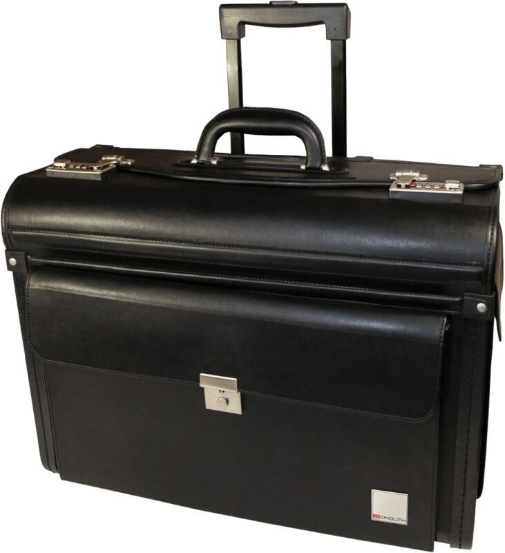 Valise pilote Monolith Fermeture magnétique PVC (Polychlorure de vinyle) Noir 2179