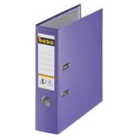 Bene No.1 Power Ordner A4 80 mm Violett 2 Ringe 291400 PP (Polypropylen) Glatt Hochformat