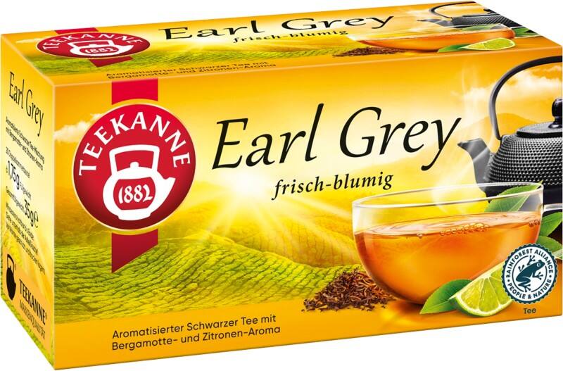 Sachets de thé Earl Grey TEEKANNE 20 Unités de 1.75 g