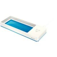 Organiseur de bureau avec chargeur Qi inductif Leitz WOW Dual Blanc, bleu 26,6 x 10,1 x 2,8 cm