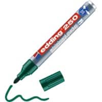 edding 250 Whiteboard-Marker Grün Mittel Rundspitze 1,5 - 3 mm