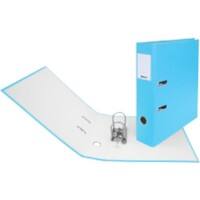 Biella Plasti-Color Ordner DIN A4 70 mm Hellblau 2 Ringe PP (Polypropylen)