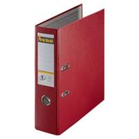 Classeur à levier Bene Large No,1 Power A4 80 mm Rouge 2 Anneaux 291400 Plastique Portrait
