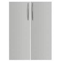 Hammerbacher Schranktüren Matrix Silber 790 x 16 x 1.104 mm