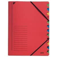 Trieur Leitz 3907 carton A4 Rouge