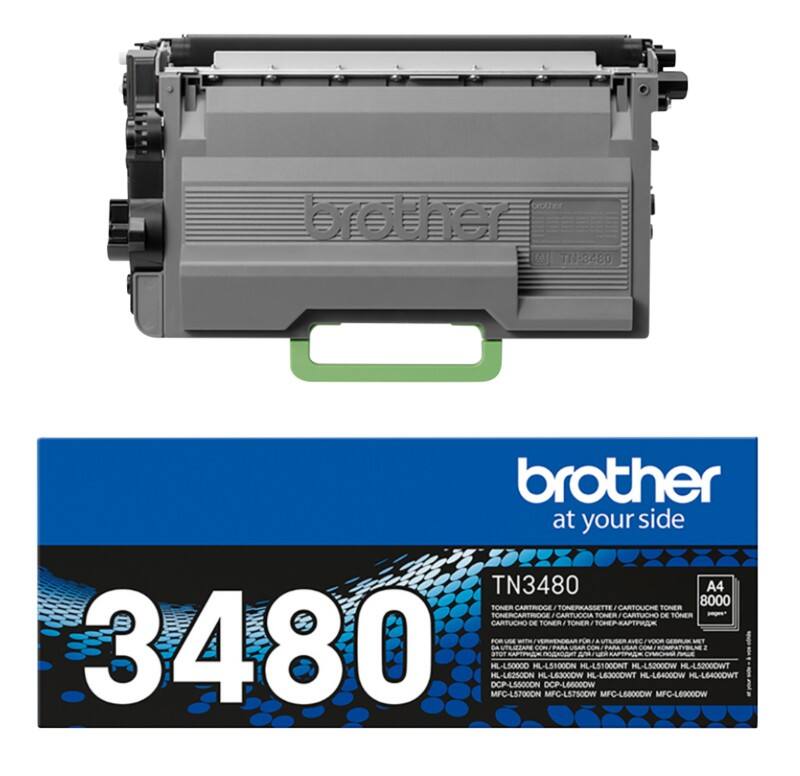 Toner Brother TN-3480 D'origine Noir