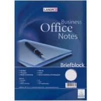LANDRÉ Office A4 Oben gebunden Blau Pappcover Notizblock liniert 50 Blatt