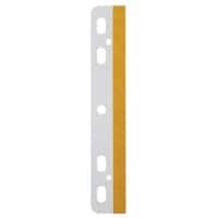 Bandes autocollantes perforées DURABLE Filefix A4 Transparent plastique perforation universelle 25 unités