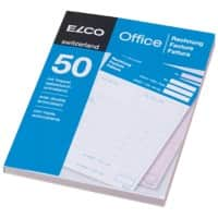 Blocs autocopiants Elco Factures A6 100 feuilles