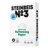 Steinbeis Pure No.3 DIN A4 Druckerpapier 100% Recycelt 80 g/m² Glatt Weiss 500 Blatt
