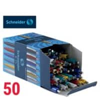 Schneider K15 Kugelschreiber Blau Mittel 0.5 mm Nachfüllbar 50 Stück