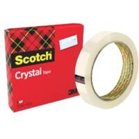 Scotch Crystal Clear Klebeband 19 mm x 66 m Transparent Kristallklar