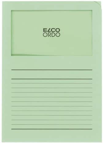 Elco Ordo Classico Ordnungsmappe DIN A4 Grün Papier 120 g/m² 100 Stück