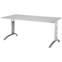 Bureau Hammerbacher Future Gris clair 1600 x 800 x 850 x 650 - 850 mm
