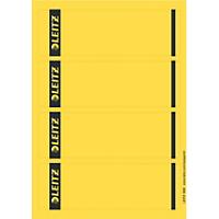 Étiquettes adhésive de dos imprimables PC Leitz 1685 pour classeurs à levier Leitz 1080 jaune 62 x 192 mm 100 unités