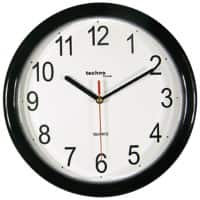 Horloge murale TechnoLine WT 600 25 x 2,4 cm Noir