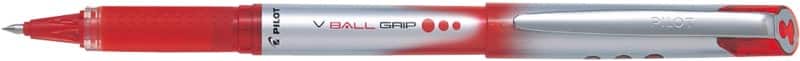 Pilot V-Ball Grip Nicht einziehbar Tintenroller Rot 0.4 mm Mittel Kegelförmig Nicht Nachfüllbar