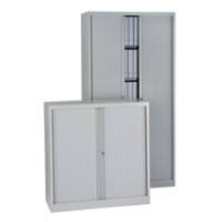 Armoires à portes rideaux Bisley Euro Argenté 1200 x 430 x 1030 mm