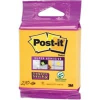 Cube Post-it Super Sticky 76 x 76 mm Jaune Carré 270 Feuilles