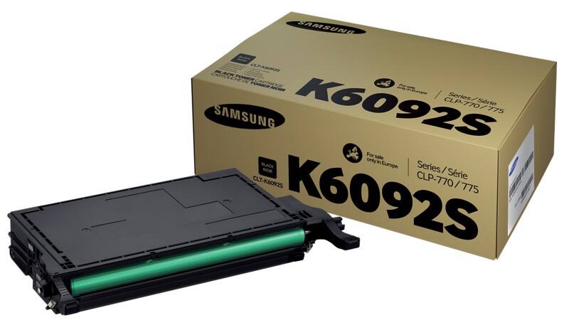 Toner CLT-K6092S D'origine Samsung Noir