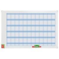 Planning Nobo Performance Annuel 90 x 60 cm