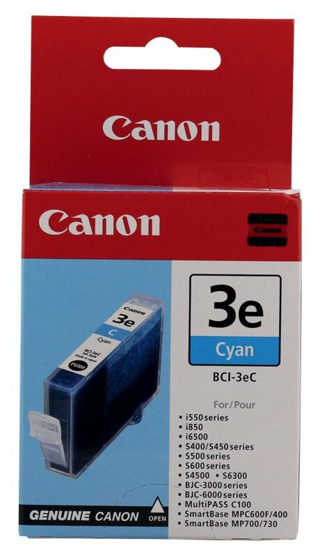 Cartouche jet d'encre Canon D'origine BCI-3eC Cyan