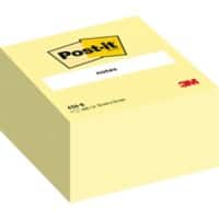 Cube Post-it 76 x 76 mm Jaune canari 450 Feuilles