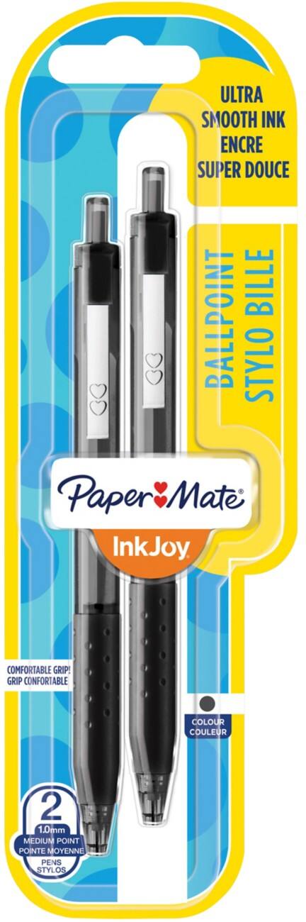 Stylos à bille Paper Mate Inkjoy 300RT Noir 2