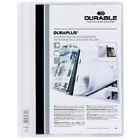 Chemise à lamelle DURABLE Duraplus A4 extralarge Blanc Polychlorure de vinyle