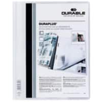 DURABLE DURAPLUS Schnellhefter 257902 A4+ PVC (Polyvinylchlorid) 24 (B) x 31.1 (H) cm Weiss