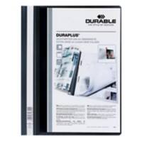 DURABLE DURAPLUS Schnellhefter 257901 A4+ PVC (Polyvinylchlorid) 24 (B) x 31.1 (H) cm Schwarz