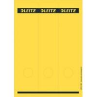 Étiquettes adhésive de dos imprimables PC Leitz 1687 longue pour classeurs à levier Leitz 1080 jaune 62 x 285 mm 75 unités