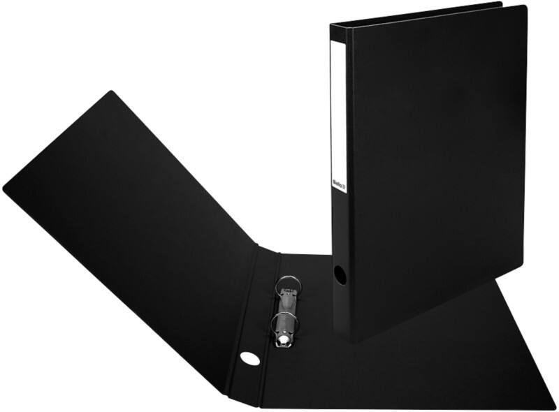 Biella Ringbuch 2 Ringe 25 mm A4 Schwarz