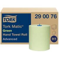 Rouleau d'essuie-mains Tork Paper H1 Matic Advanced 210 mm x 150 m Vert Lot de 6