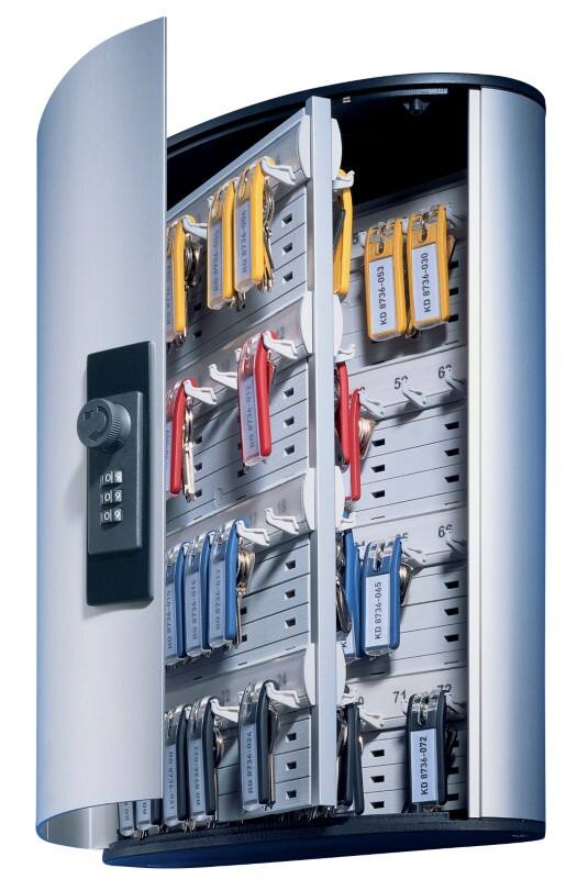 DURABLE Schlüsselkasten Key Box 1967 300 x 118 x 400 mm 72 Haken